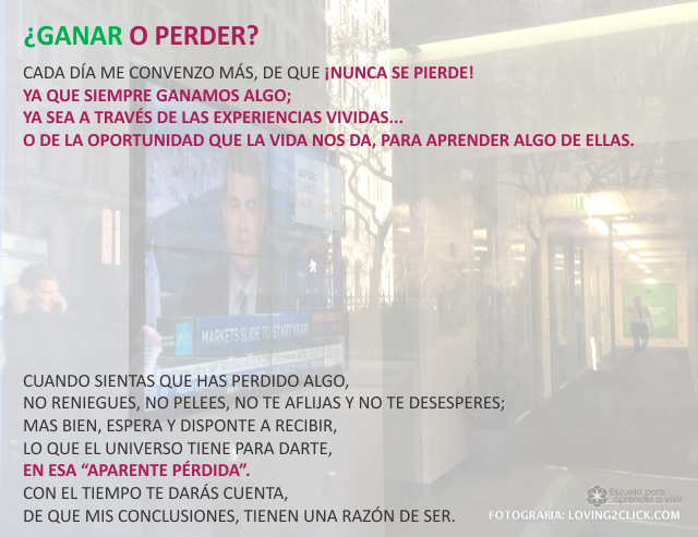 ¿Ganar o perder? Julio 11 de 2009